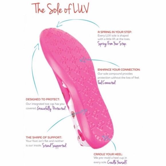 Luv Footwear Toddler Girl’s Dream Flats, Machine Washable, New in Package - Picture 9 of 9